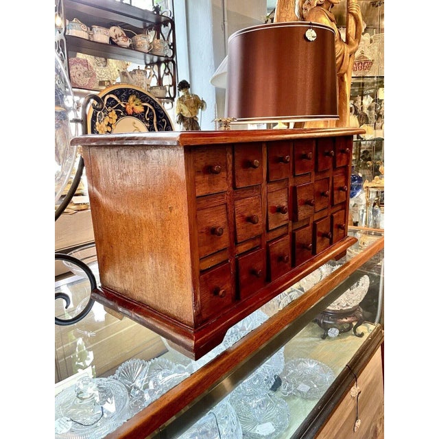 Tabletop apothecary drawers best sale