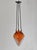 1920s French Art Deco Pendant Light by Le Verre Francais Schneider - 1925 Cameo Lantern France For Sale - Image 5 of 15