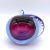 Blue Barbini Style 20th Century Italian Murano Somerso Blue, Red & Purple Apple Paperweight For Sale - Image 8 of 8