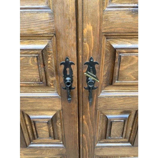 19th-Century Walnut Cupboard For Sale - Image 14 of 15
