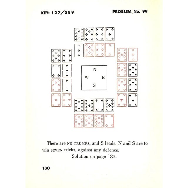 White "Vanity Fair's Bridge Problems" 1932 Foster, r.f. [Edited and Arranged By] For Sale - Image 8 of 12