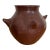 Moroccan Izuran Tadelakt Spiked Burgundy Vase For Sale