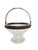 Art Deco Crystal Fruit Basket, Poland, 1930s For Sale - Image 10 of 12