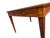 Traditional Vintage Maitland-Smith Leather-Top Games Table With Chess, Checkers & Backgammon For Sale - Image 3 of 14