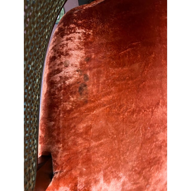 Mid 20th Century Vintage Mid-Century Upholstered Armchair For Sale - Image 5 of 8