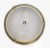 Brass 1990s Vaughan Designs Lighting Flush Mount Glass and Brass Ceiling Light For Sale - Image 8 of 9