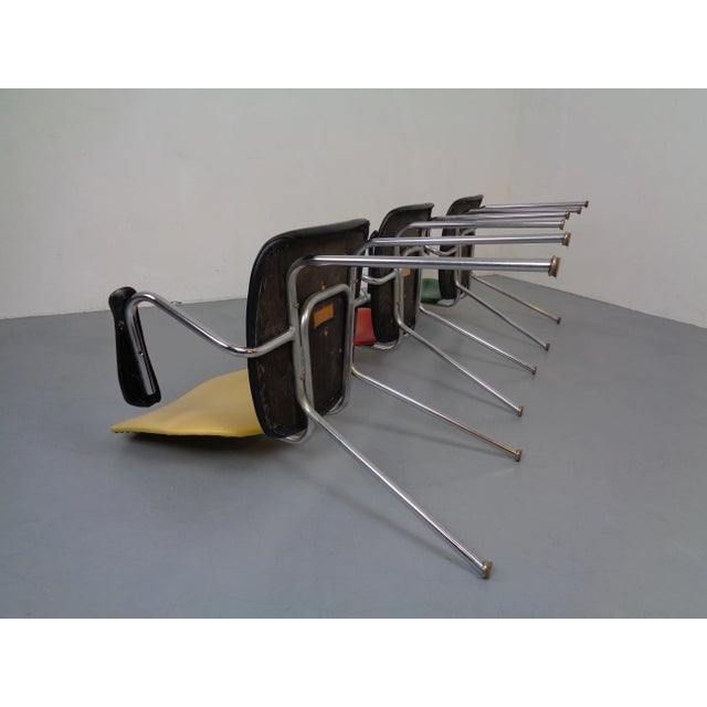 Mid-Century Armchairs from Drabert, 1960s, Set of 3 For Sale - Image 13 of 18