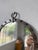 Round Brutalist Wrought Iron Mirror with Nails, 1960s For Sale - Image 9 of 18