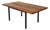 Milo Baughman for Dillingham Mixed-Wood Extension Dining Table With Two Leaves For Sale