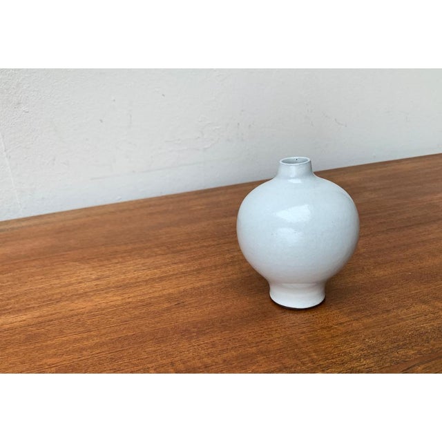 Mid-Century German Studio Pottery Vase from BKW Böttger Keramik Wandsbek, 1960s For Sale - Image 5 of 17