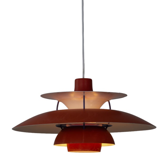 Vintage Danish PH 5 Lamp by Poul Henningsen for Louis Poulsen, 1960s For Sale