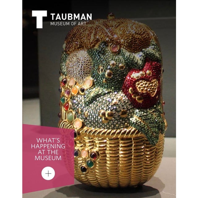 1993 Judith Leiber Fruit Vegetable Basket Farm Fresh Fall Crystal Minaudiere Shoulder Clutch Evening Bag Gemstones For Sale - Image 14 of 15