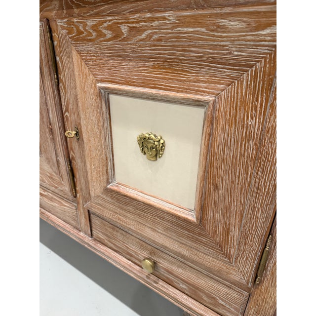 French Art Deco Buffet in the Style of Charles Moreux With Medusa Heads For Sale - Image 14 of 14