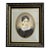 Museum-Quality 19th-Century Portrait, Rare Opalotype (Milk Glass Photo) in Ornate Gilded Victorian Frame For Sale