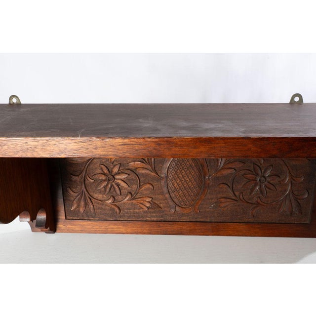 Modern Carved Shelf For Sale - Image 3 of 14