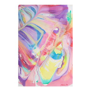 'Organic Abstract' by Frealon Norden Bibbins, 1976, Large Oil by San Francisco Artist, Bay Area Abstraction