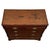 18th Century English Georgian Inlaid and Crossbanded Oak Chest of Drawers For Sale - Image 3 of 12