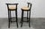 Dialog Stools in Black, Yellow and Blue Imitation Leather from Baumann, 1990, Set of 2 For Sale - Image 18 of 18
