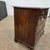 Late 19th Century Georgian Cherry & Oak Banded 5 Drawer Chest With Brass Handles & Escutheons For Sale - Image 15 of 17