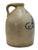 Unusual Antique American Blue Flower Decorated 2 Gallon Jug With Otsego New York Stoneware Merchants Name & Info Circa 1870s For Sale - Image 10 of 18
