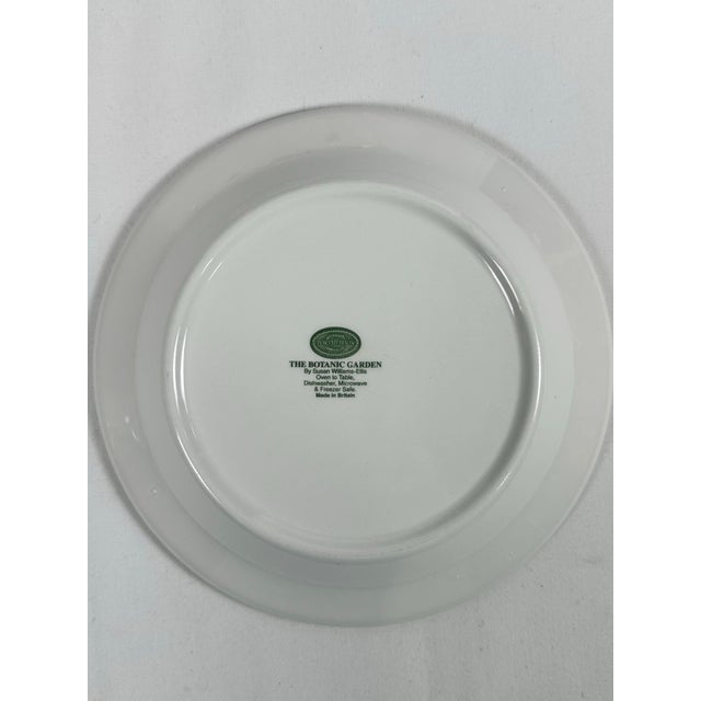 Portmeirion Botanic Garden 1972 England Bread and Butter Plates- Set of 9 For Sale - Image 11 of 11