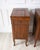 18th Century Pair of Italian 18th Century Walnut Bedside Chests with Carved Fluted Drawers For Sale - Image 5 of 11
