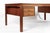 Large Mid Century Danish Modern Mahogany Wood Executive Desk, 2 Matching Avail For Sale In Detroit - Image 6 of 17
