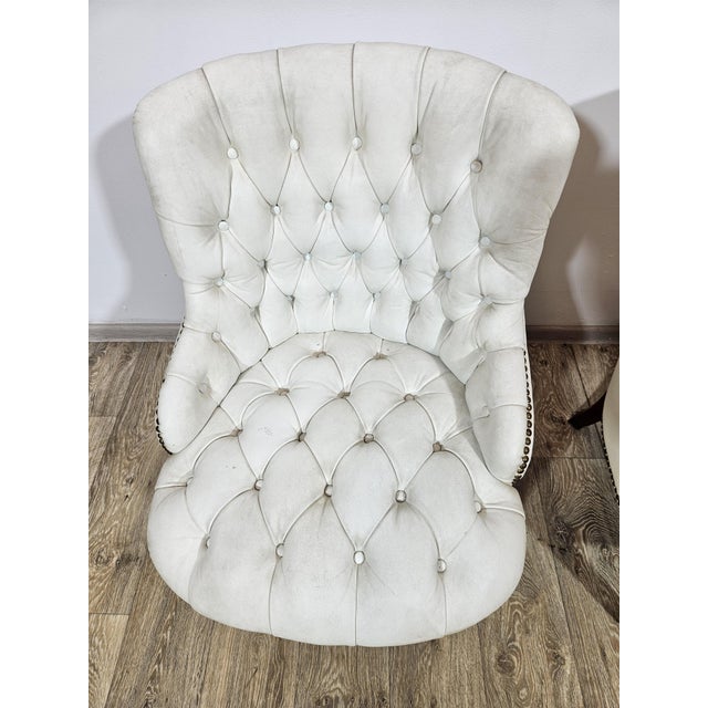 Chesterfield Armchairs, England, 1960s, Set of 2 For Sale - Image 3 of 16