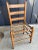Late 19th C. Organic Modern Wabi Sabi Folk Primitive Rope Seat Chair For Sale - Image 4 of 13