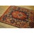 Late 19th Century 1870s Antique Red Medallion Tribal Konya Turkish Square Scatter Size Wool Rug For Sale - Image 5 of 10