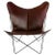Mocca and Black Trifolium Chair by OxDenmarq For Sale