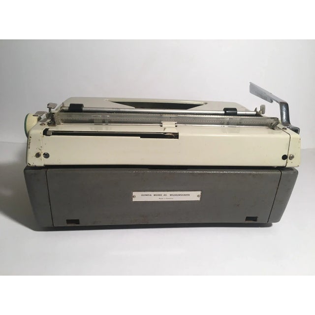 Vintage 1960s Olympia Monika Typewriter For Sale - Image 4 of 5