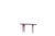 Delphine Console Table with Traffic Purple Lacquer Finish by Ultramobili For Sale - Image 6 of 12