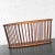 MCM Magazine Rack Larger Walnut Oval Attributed to Arthur Umanoff for Washington Woodcraft For Sale - Image 6 of 13