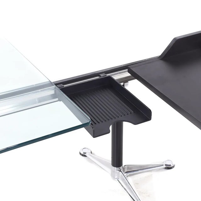 Mid 20th Century Bruce Burdick for Herman Miller Mid Century Executive Desk For Sale - Image 5 of 10