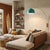 The Half Dome Wall Mounted Arc Lamp is a modern wall-mounted arc lamp with a distinctive weathered brass steel frame,...