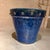 For your consideration, a blue ceramic pottery earthenware indoor/outdoor planter. It is made of sturdy ceramic with a...