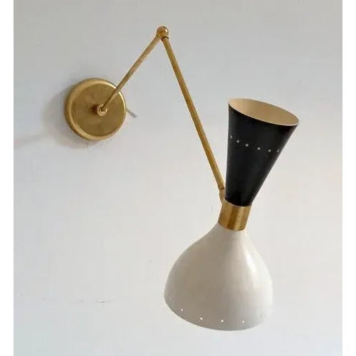 Articulated Sconce in Brass For Sale - Image 6 of 13