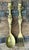 Brass Vintage Brass Tribal Serving Set For Sale - Image 8 of 12