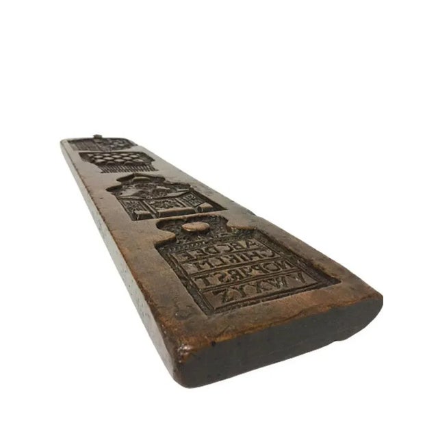 18th Century Dutch Wooden Gingerbread Mould For Sale - Image 4 of 8