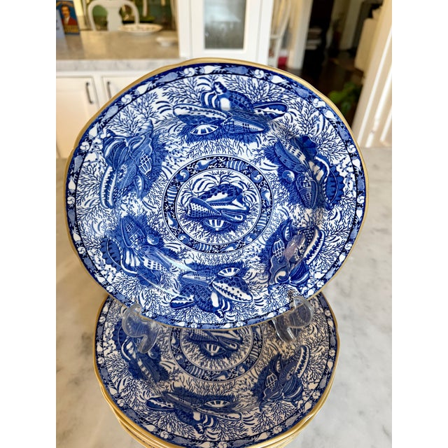 Vintage British Colonial Mottahedeh Torquay - Set of 8 Bowls For Sale In Los Angeles - Image 6 of 10