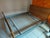 Vintage Double Bed in Iron and Wicker, 1980s For Sale - Image 4 of 9
