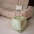 Gemstone Onyx Cube Table in Light Green by Forzini For Sale - Image 7 of 11
