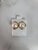 Mabe Pearl Omega Clip On Earrings with Square Gold setting, 2 Pieces For Sale - Image 4 of 4