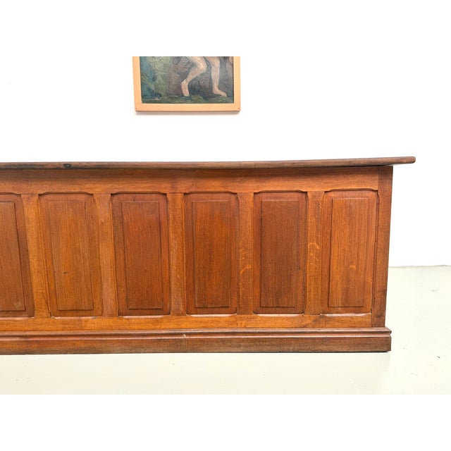 Vintage Oak Trade Counter, 1920s For Sale - Image 13 of 18