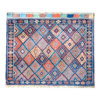 Early 20th Century Kurdish Jaffe Rug For Sale