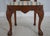 Set of Eight Baker George III Chippendale Style Burl Walnut Dining Room Chairs For Sale - Image 11 of 18