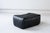 Black Leather Ottoman attributed to Annie Hieronimus from Ligne Roset, 1973, in Very Good conditions. Designed 1970 to...