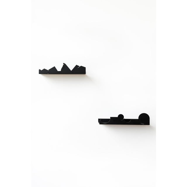 NVMD Floating Shelves in Black Steel from EMKO, Set of 3 For Sale - Image 14 of 18
