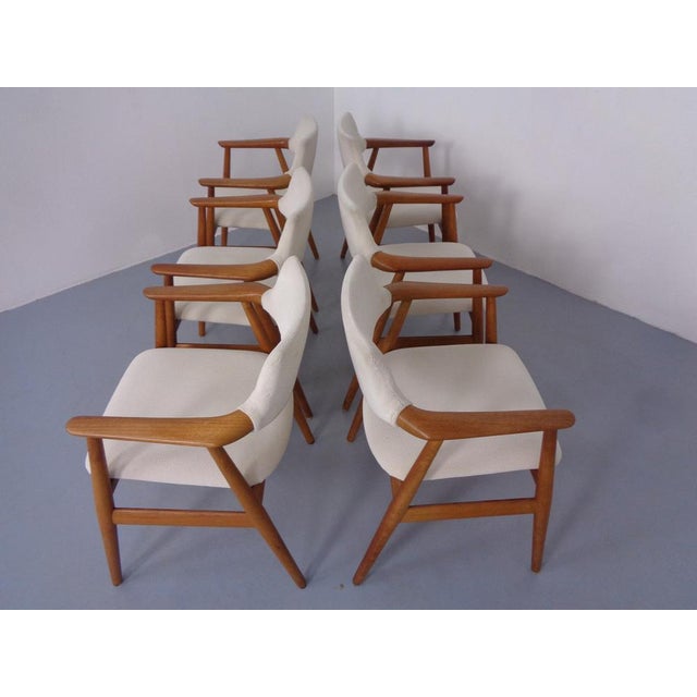 Danish Teak Armchairs by Svend Aage Eriksen for Glostrup, 1960s, Set of 6 For Sale - Image 12 of 18